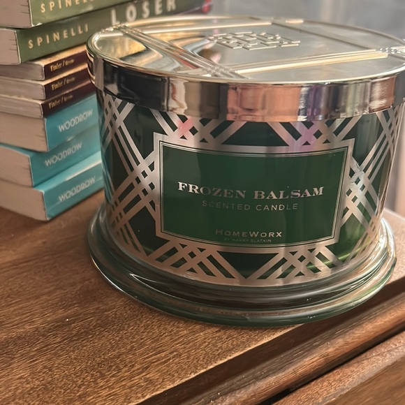 Other Homeworx By Harry Slatkin Frozen Balsam Candle Poshmark